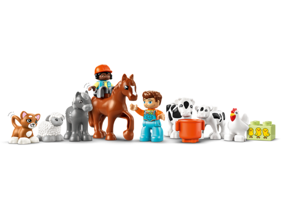 LEGO DUPLO - Dieren verzorgen op de boerderij - 10416