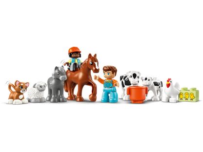 LEGO DUPLO - Dieren verzorgen op de boerderij - 10416