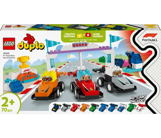 LEGO DUPLO - F1® Team Rennwagen und Fahrer - 10445