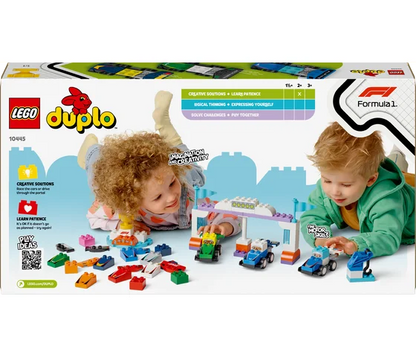 LEGO DUPLO - F1® team racewagens en coureurs - 10445