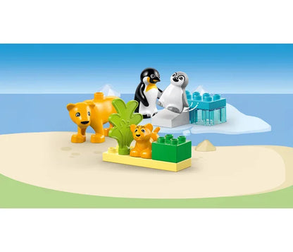 LEGO DUPLO - Families van wilde dieren: pinguïns en leeuwen - 10442