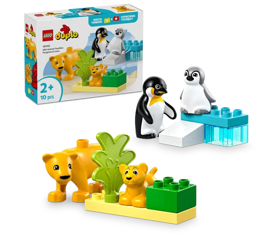 LEGO DUPLO - Families van wilde dieren: pinguïns en leeuwen - 10442