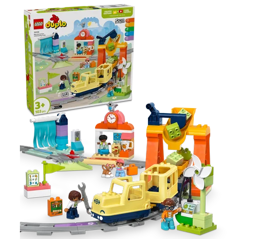 LEGO DUPLO - Grote interactieve buurttrein - 10428