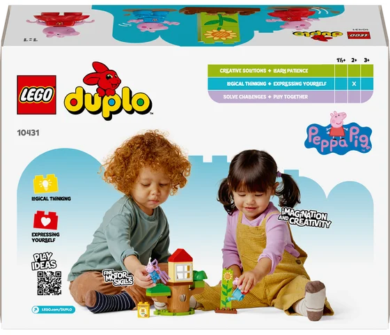 LEGO DUPLO - Peppa Big tuin en boomhut - 10431