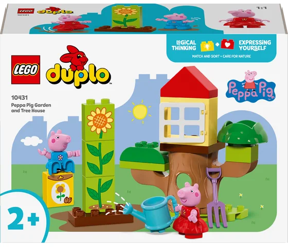 LEGO DUPLO - Peppa Big tuin en boomhut - 10431