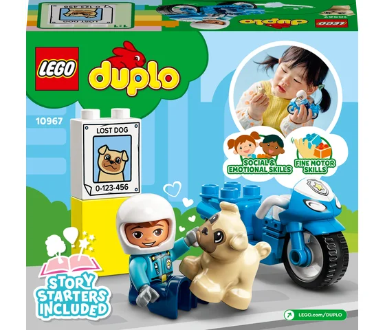 LEGO DUPLO - Politiemotor - 10967
