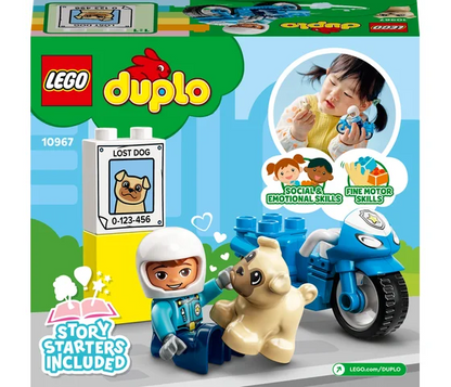 LEGO DUPLO - Politiemotor - 10967
