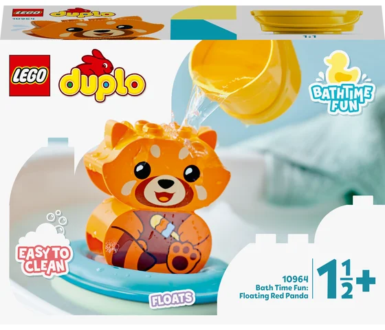 LEGO DUPLO - Pret in bad: drijvende rode panda - 10964