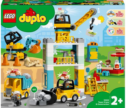 LEGO DUPLO - Torenkraan & Bouwterrein - 10933