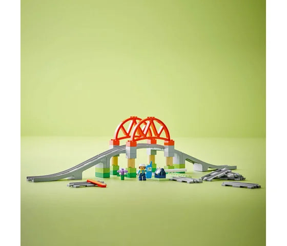 LEGO DUPLO - Treinbrug en rails uitbreidingsset - 10426