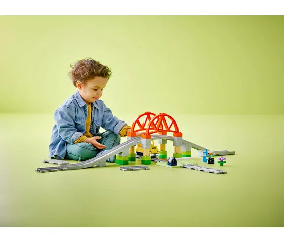 LEGO DUPLO - Treinbrug en rails uitbreidingsset - 10426
