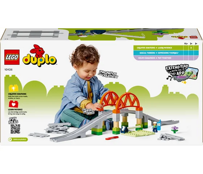 LEGO DUPLO - Treinbrug en rails uitbreidingsset - 10426