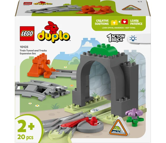 LEGO DUPLO - Treintunnel en rails uitbreidingsset - 10425