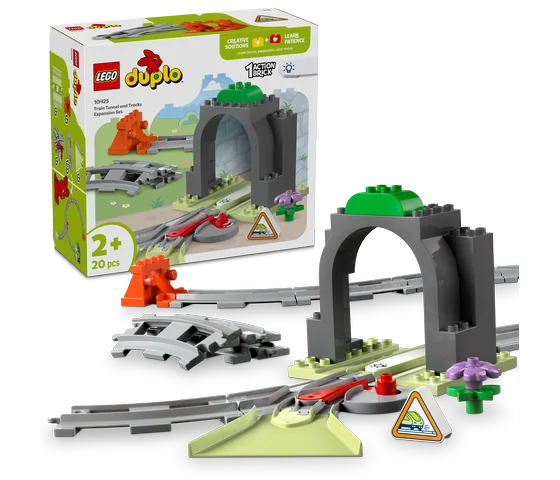LEGO DUPLO - Treintunnel en rails uitbreidingsset - 10425