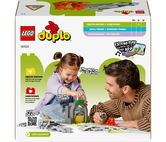 LEGO DUPLO - Treintunnel en rails uitbreidingsset - 10425