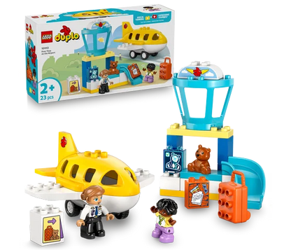 LEGO DUPLO - Voor het eerst op het vliegveld - 10443