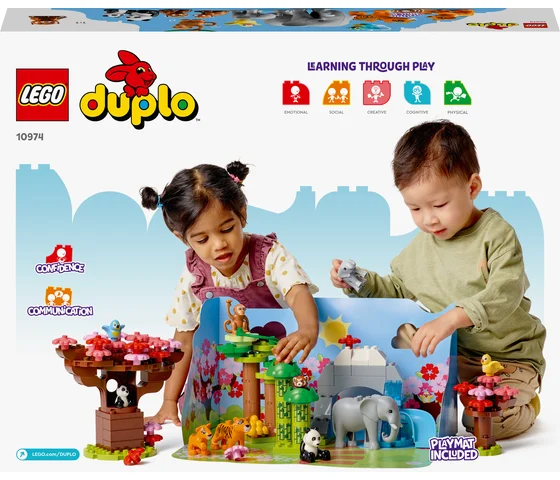 LEGO DUPLO - Wilde dieren van Azië - 10974