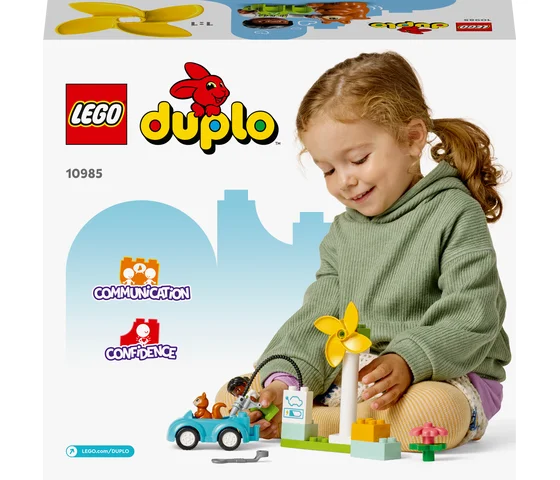 LEGO DUPLO - Windmolen en elektrische auto - 10985