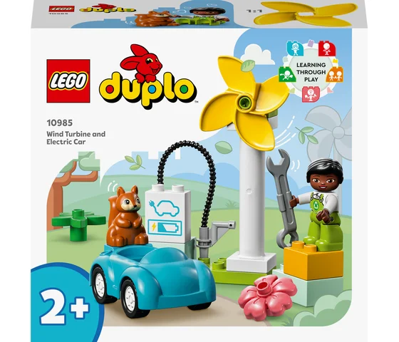 LEGO DUPLO - Windmolen en elektrische auto - 10985