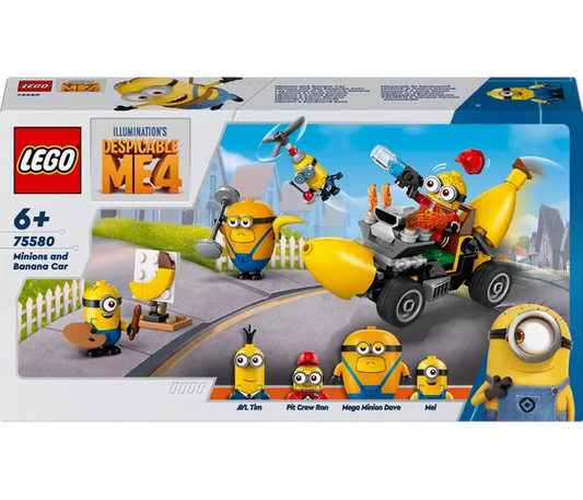 LEGO Ich – Einfach unverbesserlich – Minions und Bananenauto – 75580
