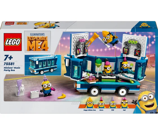 LEGO Ich – Einfach unverbesserlich – Minions Musikalischer Partybus – 75581