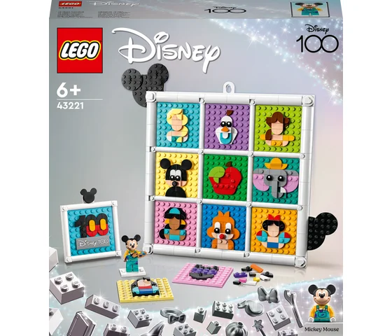 LEGO Disney - 100 jaar Disney - animatiefiguren - 43221
