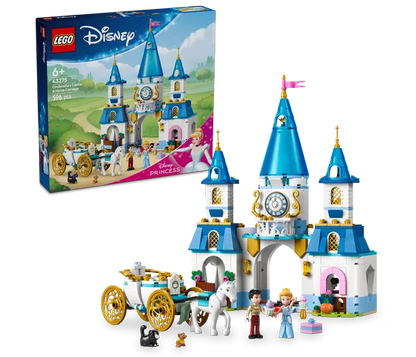 LEGO Disney - Assepoesters kasteel en paardenkoets - 43275