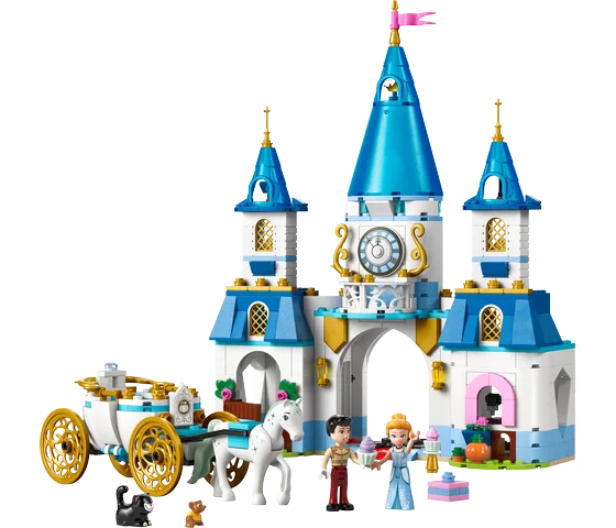 LEGO Disney - Assepoesters kasteel en paardenkoets - 43275