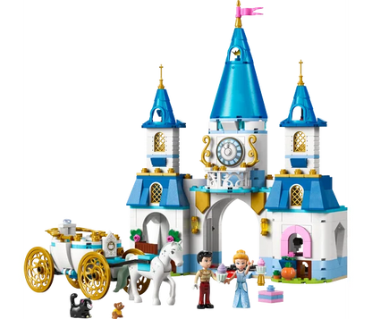 LEGO Disney - Assepoesters kasteel en paardenkoets - 43275