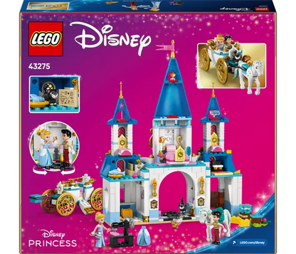 LEGO Disney - Assepoesters kasteel en paardenkoets - 43275