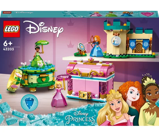 LEGO Disney - Aurora's, Merida's en Tiana's betoverde creaties - 43203