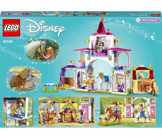 LEGO Disney - Belle en Rapunzel's koninklijke paardenstallen - 43195