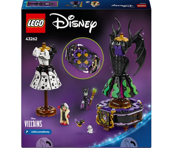 LEGO Disney - De jurken van Maleficent en Cruella De Vil - 43262