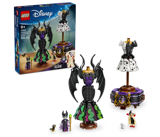 LEGO Disney - De jurken van Maleficent en Cruella De Vil - 43262