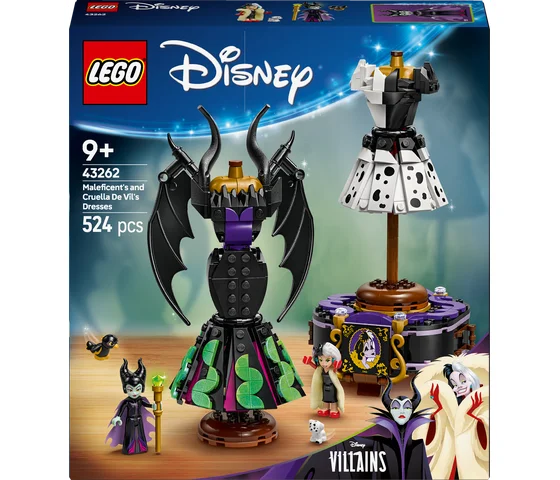 LEGO Disney - De jurken van Maleficent en Cruella De Vil - 43262