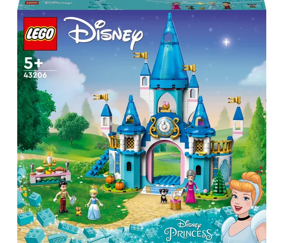 LEGO Disney - Het kasteel van Assepoester en de knappe prins - 43206