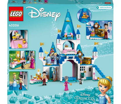 LEGO Disney - Het kasteel van Assepoester en de knappe prins - 43206