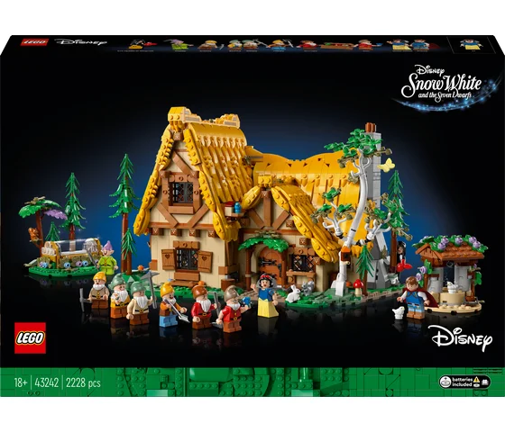 LEGO Disney - Huisje van Sneeuwwitje en de zeven dwergen - 43242
