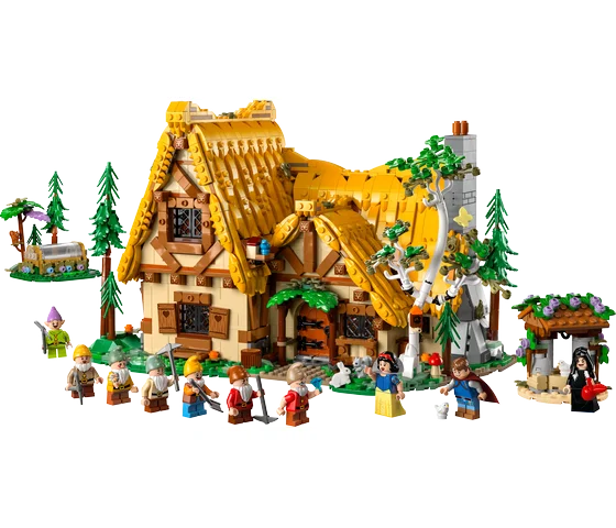 LEGO Disney - Huisje van Sneeuwwitje en de zeven dwergen - 43242