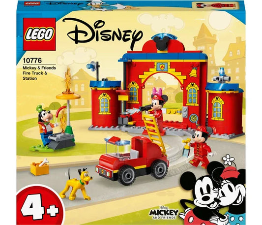 LEGO Disney - Mickey & Friends brandweerkazerne & auto - 10776