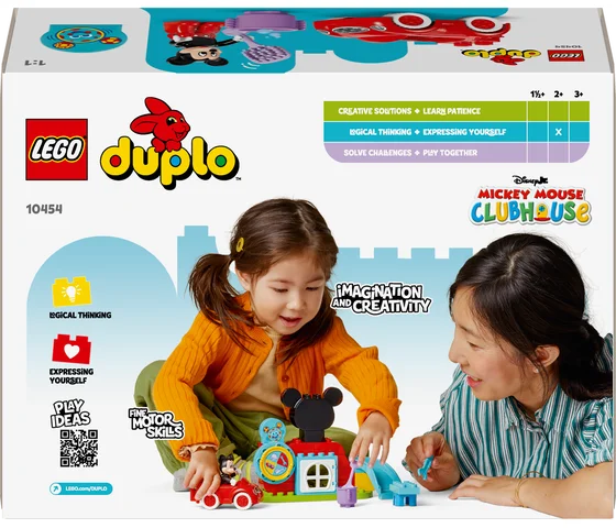 LEGO DUPLO - Mickey Mouse clubhuis en auto - 10454