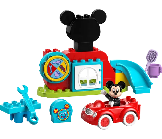 LEGO DUPLO - Mickey Mouse clubhuis en auto - 10454