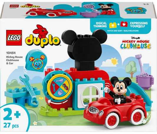 LEGO DUPLO - Micky Maus Clubhaus und Auto - 10454
