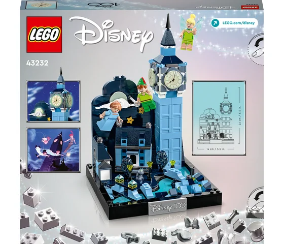 LEGO Disney - Peter Pan en Wendy vliegen over Londen - 43232