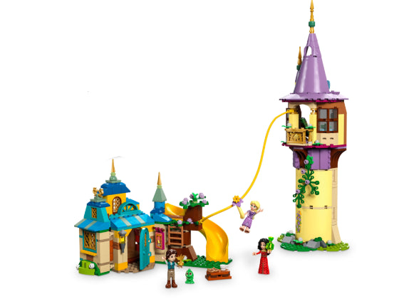 LEGO Disney - Rapunzels toren &amp; Het Lekkere Eendje - 43241