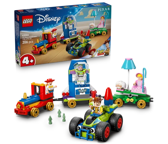 LEGO Disney - Toy Story feesttrein en RC auto - 43264