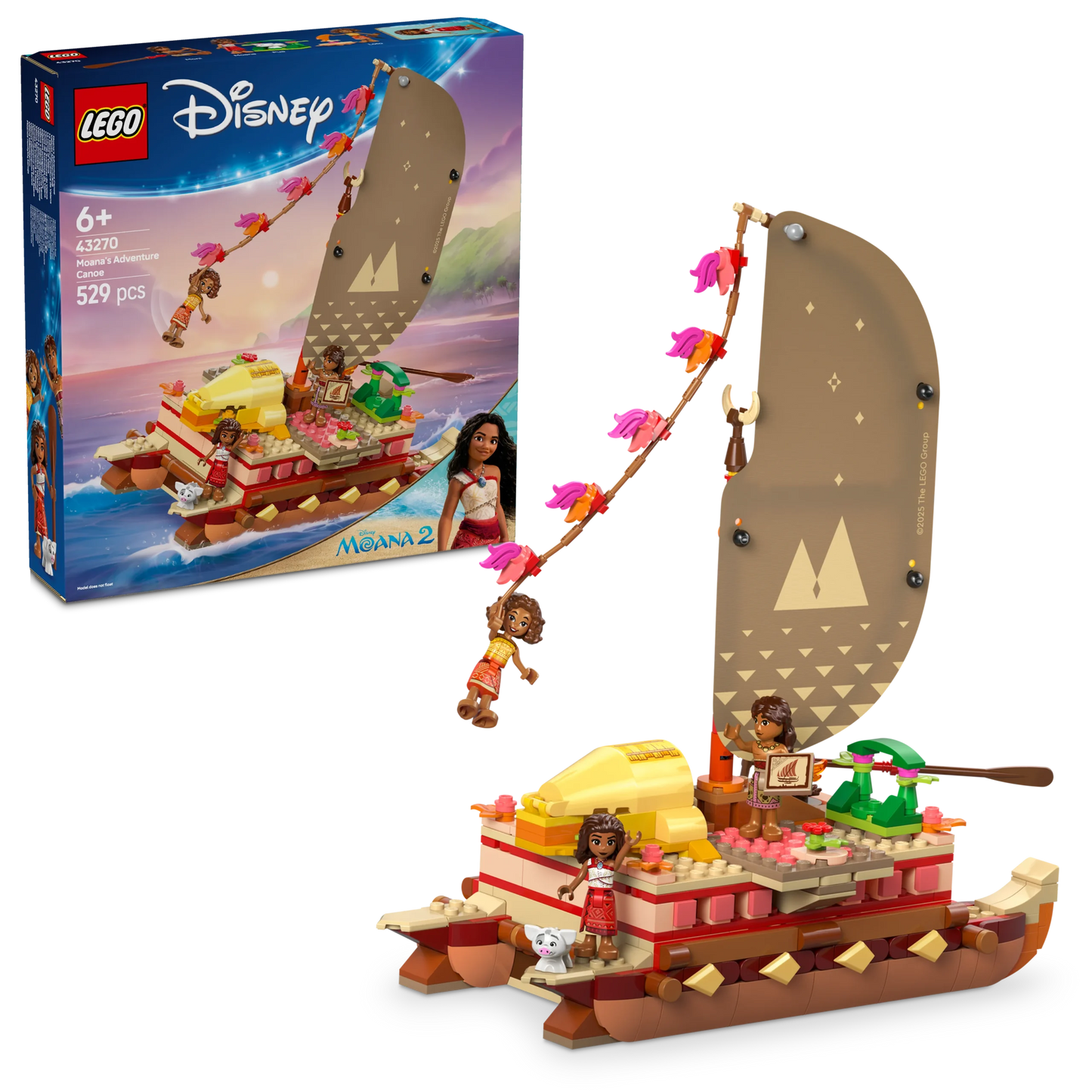 LEGO Disney - Vaiana's avonturenkano - 43270