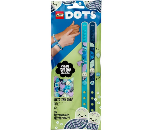 LEGO Dots – Tiefsee – Armbänder mit Anhängern – 41942