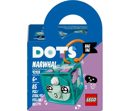 LEGO Dots – Taschenaufhänger Narwal – 41928