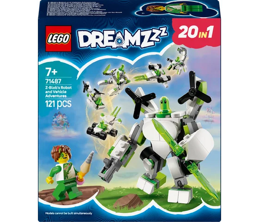 LEGO Dreamzzz – Z-Blobs Roboter- und Fahrzeugabenteuer – 71487